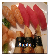 Sushi A La Carte
