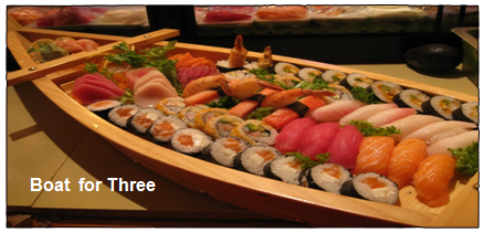 Sushi Sashimi Rolls